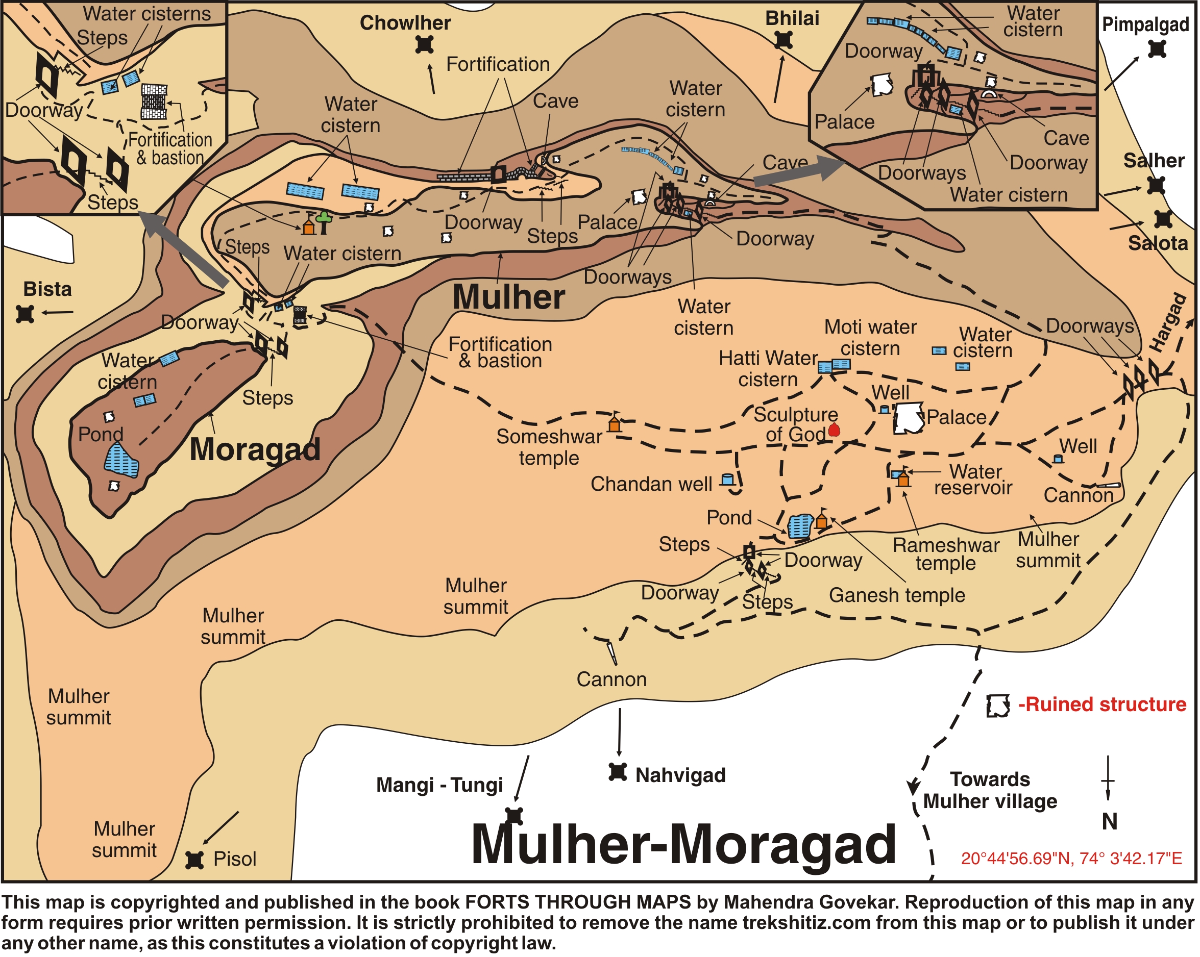 Mulher English Map